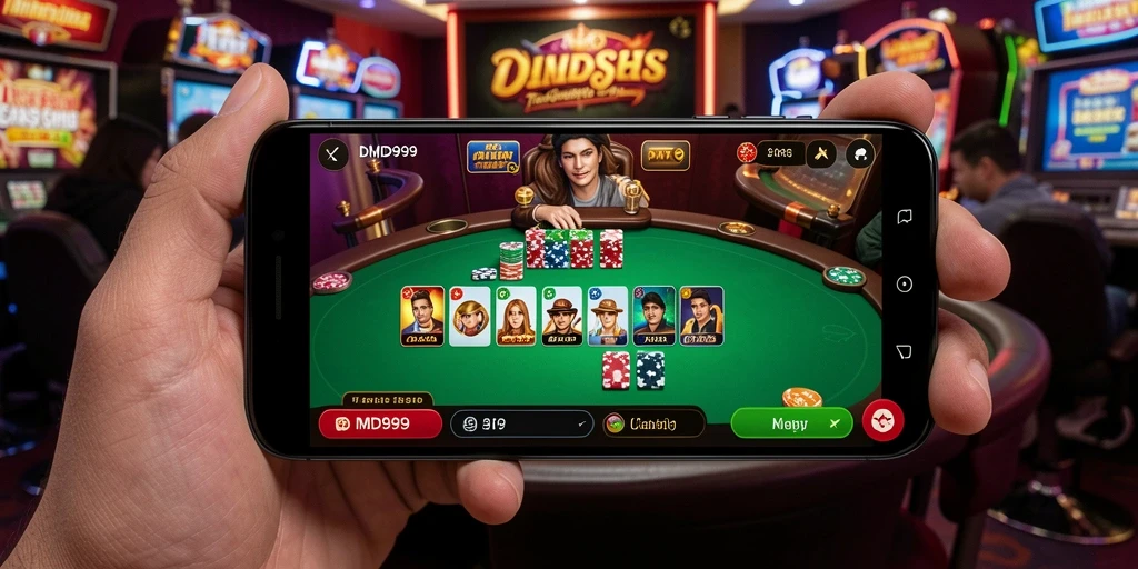 Tampilan menarik dari permainan Live Casino di DMD999.
