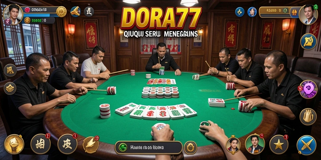 Screenshot gameplay QiuQiu di DORA77 yang mengasyikkan.