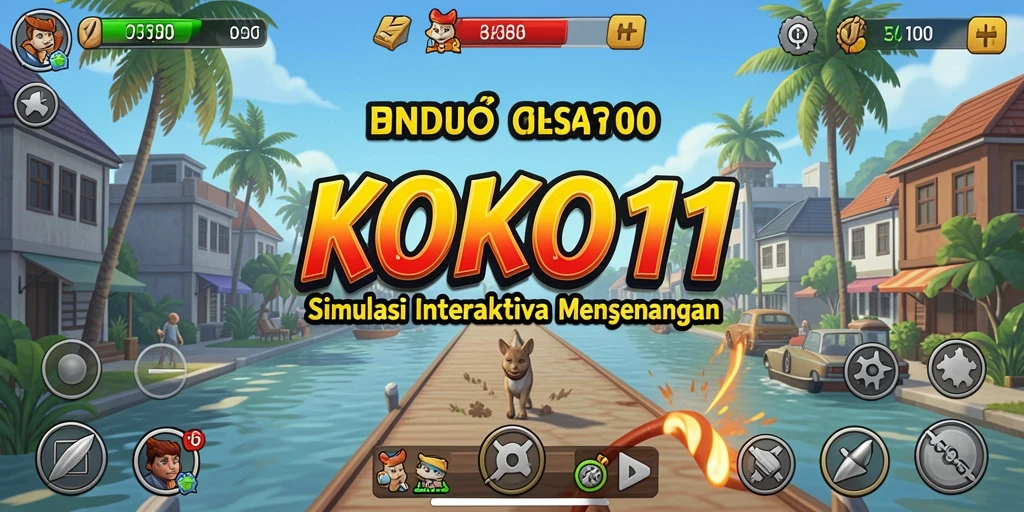 Tampilan gameplay KOKO11 yang seru dan interaktif.