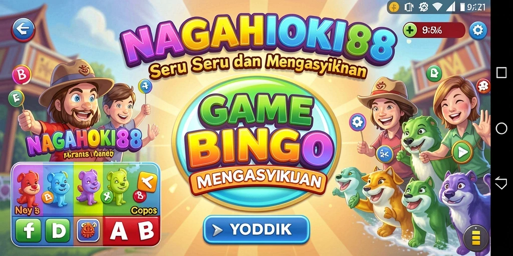 Tampilan gameplay seru dan interaktif dari NAGAHOKI88.