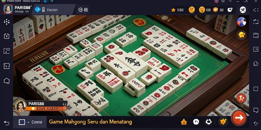 Tangkapan layar menampilkan gameplay seru dari PARIS88.