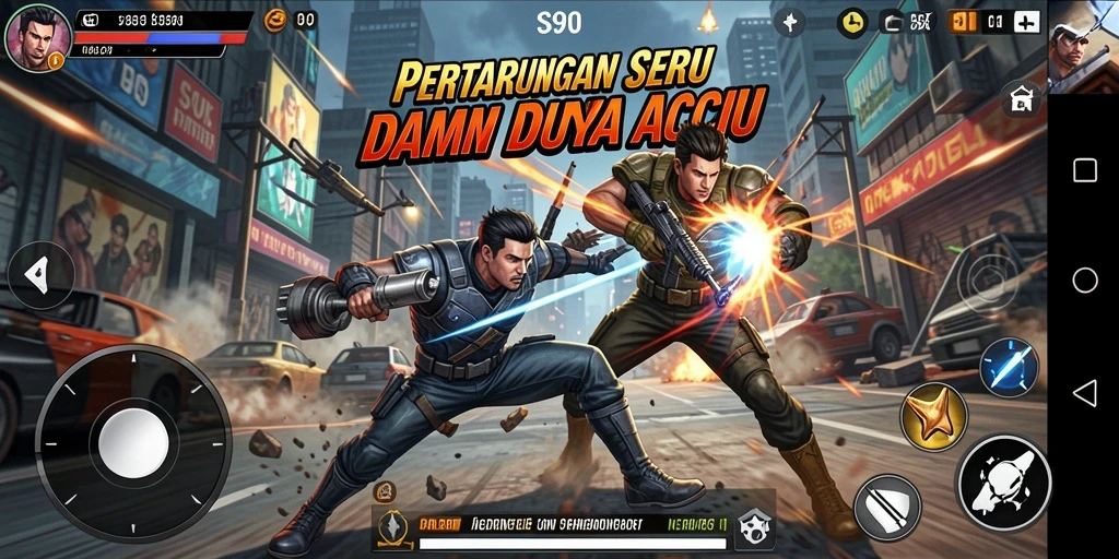 Gameplay mendebarkan dengan grafik menawan di S80.