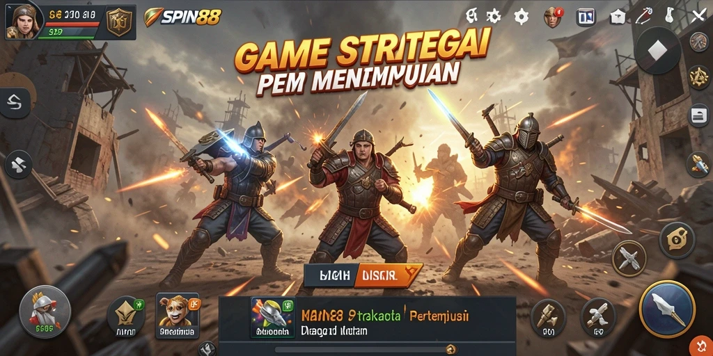 Tampilan gameplay menarik di SPIN88 dengan strategi yang menuntut kecerdasan.