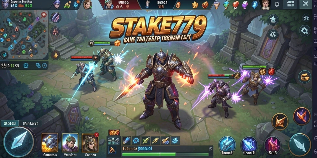 Tampilan gameplay STAKE779 yang menampilkan aksi strategi mendebarkan.