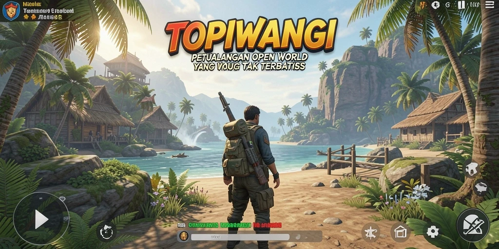 Gameplay Open World yang mendebarkan dari TOPIWANGI.