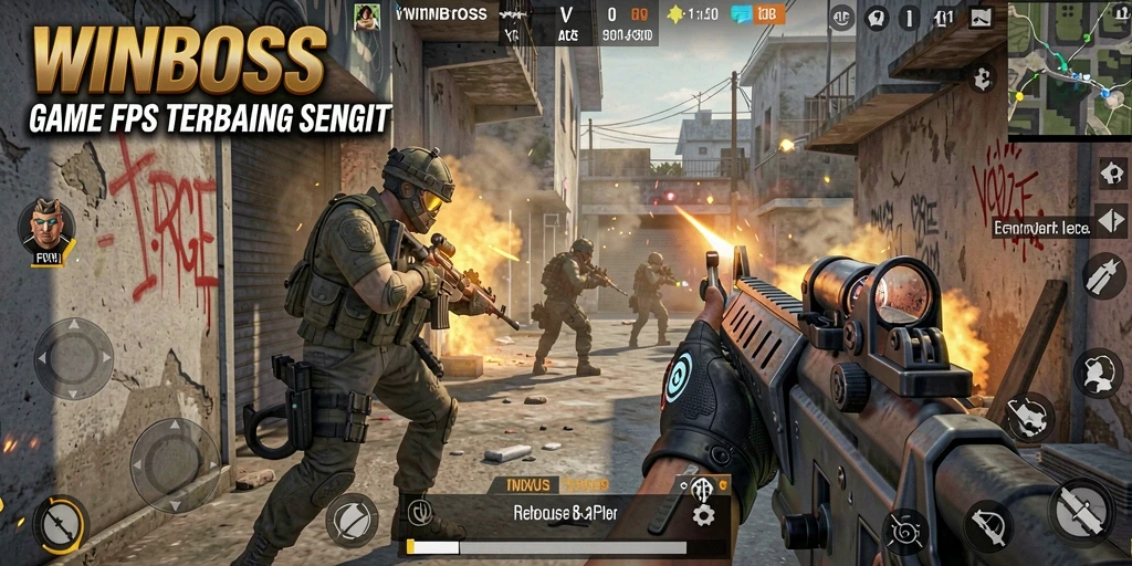 Tampilan menarik dalam gameplay <strong>WINBOSS</strong> dengan aksi menegangkan.